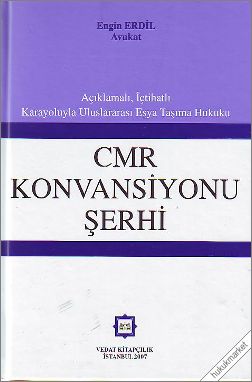 Kitap Kapağı  CMR Konvansiyonu Şerhi