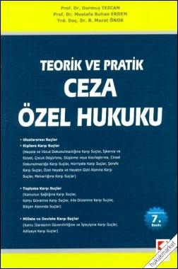 Kitap Kapağı  Ceza Özel Hukuku