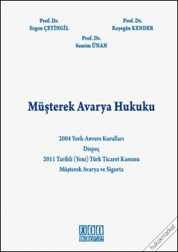 Kitap Kapağı  Müşterek Avarya Hukuku