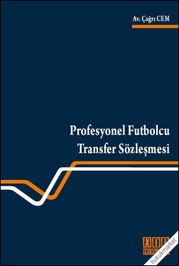 Kitap Kapağı  Profesyonel Futbolcu Transfer Sözleşmesi
