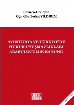 Kitap Kapağı  Hukuk Uyuşmazlıklarında Arabuluculuk Kanunu