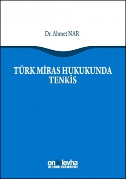 Kitap Kapağı  Türk Miras Hukukunda Tenkis