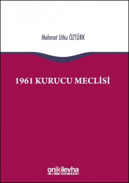 Kitap Kapağı  1961 Kurucu Meclisi