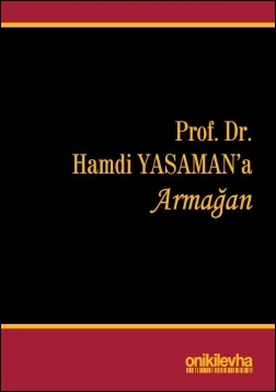 Kitap Kapağı  Prof. Dr. Hamdi Yasaman'a Armağan