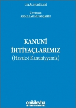 Kitap Kapağı  Kanuni İhtiyaçlarımız