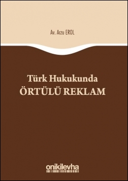 Kitap Kapağı  Türk Hukukunda Örtülü Reklam