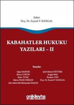 Kitap Kapağı  Kabahatler Hukuku Yazıları - II
