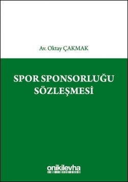 Kitap Kapağı  Spor Sponsorluğu Sözleşmesi