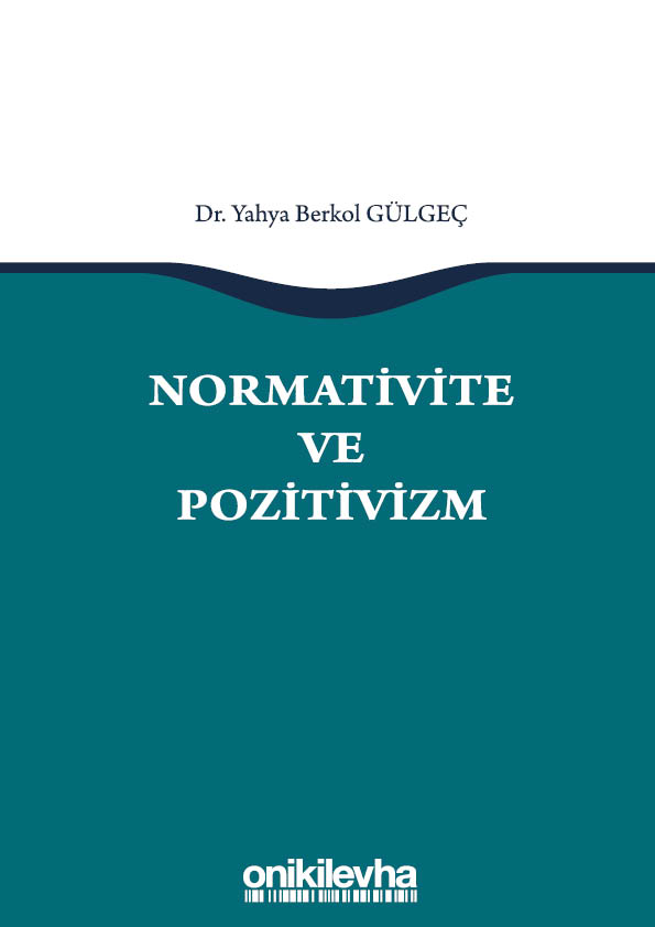 Kitap Kapağı  Normativite ve Pozitivizm