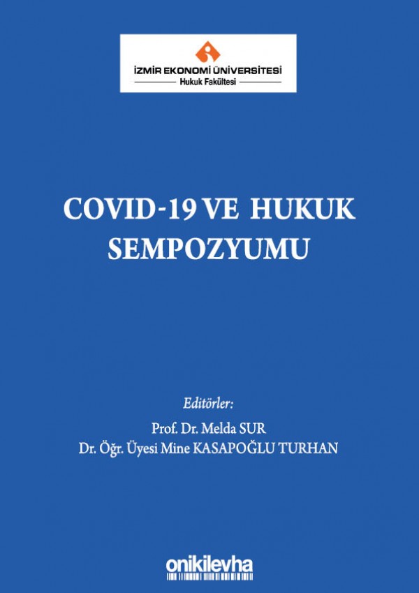 Kitap Kapağı  COVID 19 ve Hukuk Sempozyumu