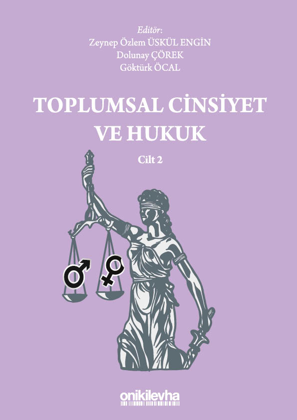 Kitap Kapağı  Toplumsal Cinsiyet ve Hukuk - Cilt 2