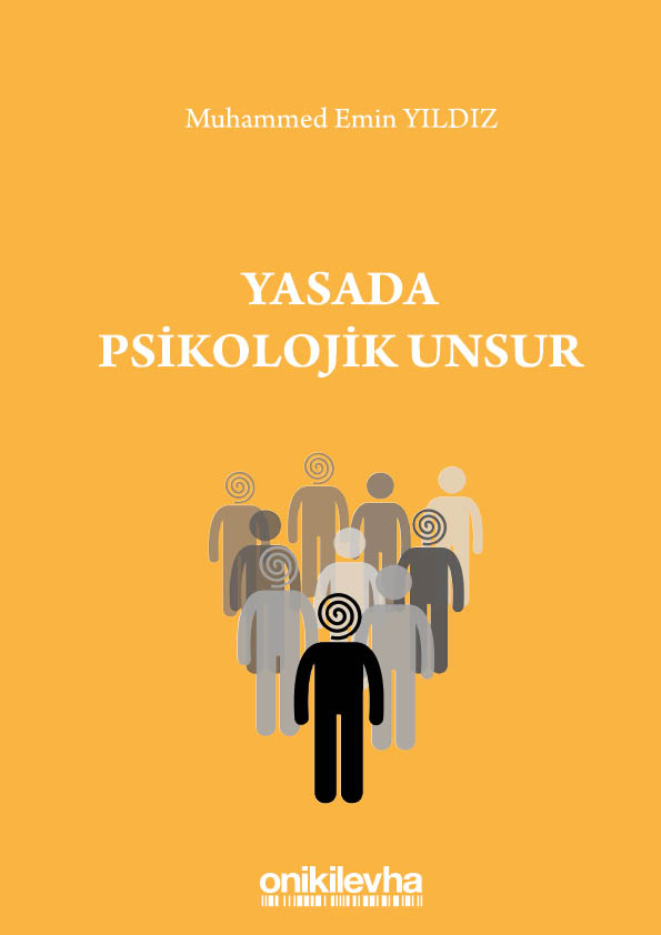 Kitap Kapağı  Yasada Psikolojik Unsur