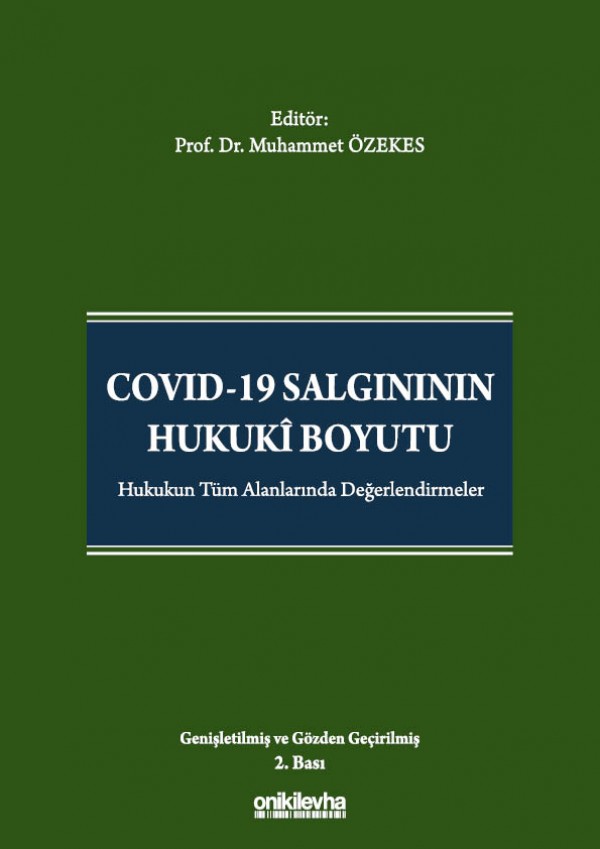 Kitap Kapağı  COVID-19 Salgınının Hukuki Boyutu