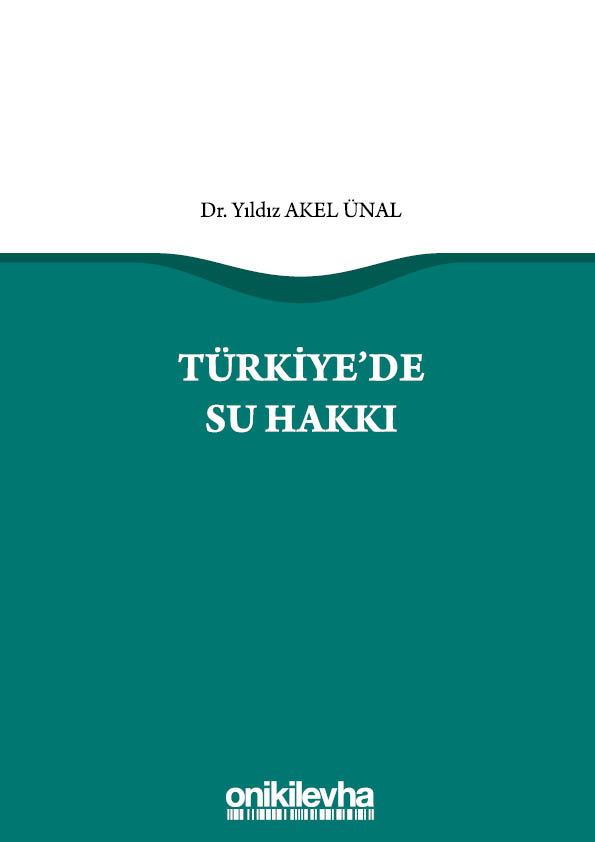 Kitap Kapağı  Türkiye'de Su Hakkı
