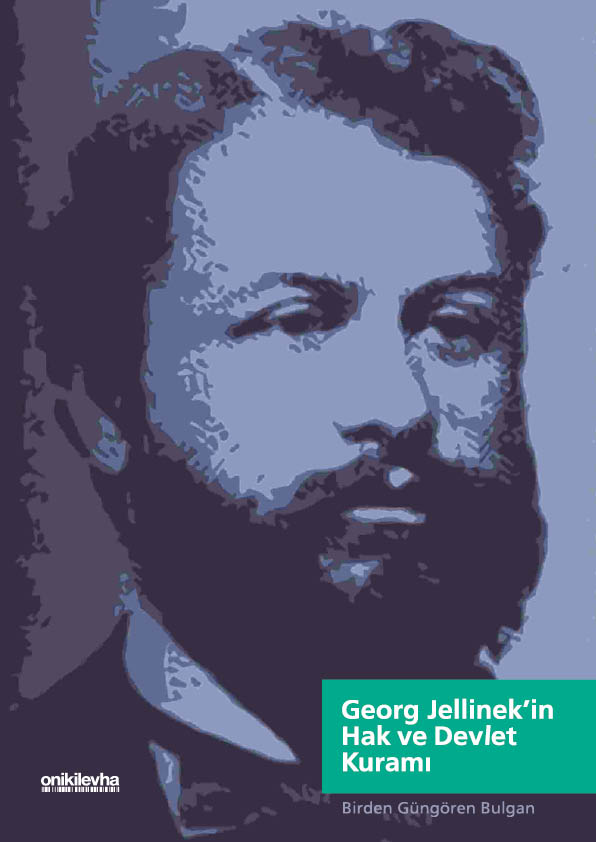 Kitap Kapağı  Georg Jellinek'in Hak ve Devlet Kuramı