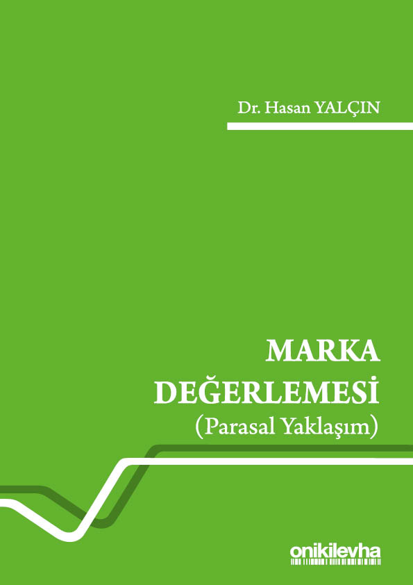 Kitap Kapağı  Marka Değerlemesi (Parasal Yaklaşım)