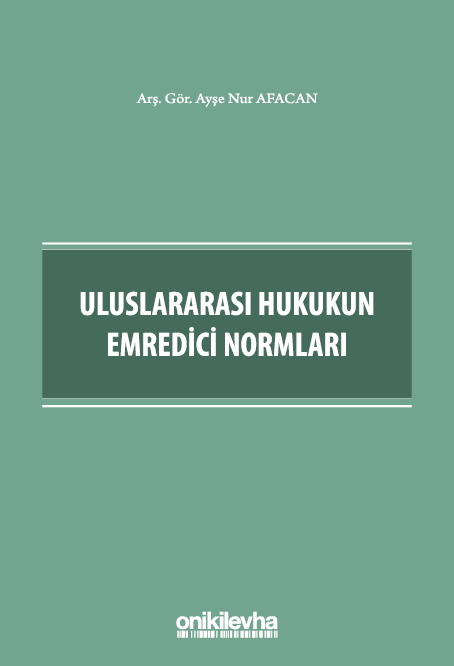 Kitap Kapağı  Uluslararası Hukukun Emredici Normları