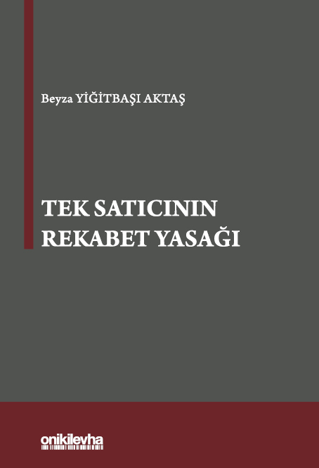 Kitap Kapağı  Tek Satıcının Rekabet Yasağı