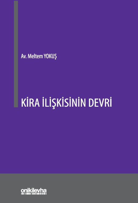 Kitap Kapağı  Kira İlişkisinin Devri