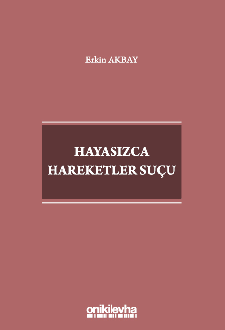 Kitap Kapağı  Hayasızca Hareketler Suçu