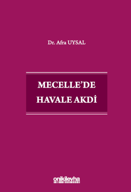 Kitap Kapağı  Mecelle'de Havale Akdi
