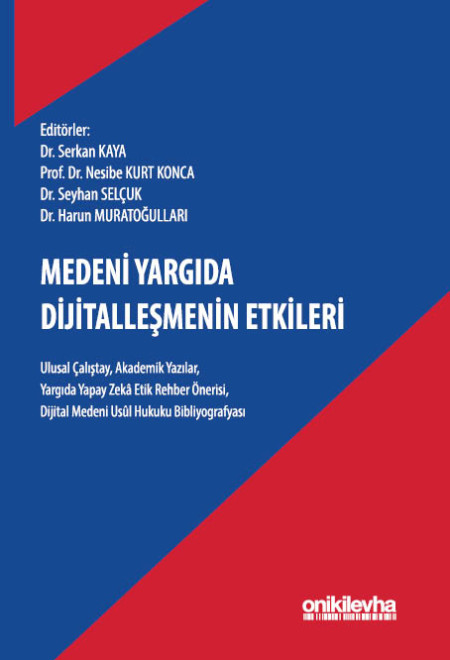 Kitap Kapağı  Medeni Yargıda Dijitalleşmenin Etkileri