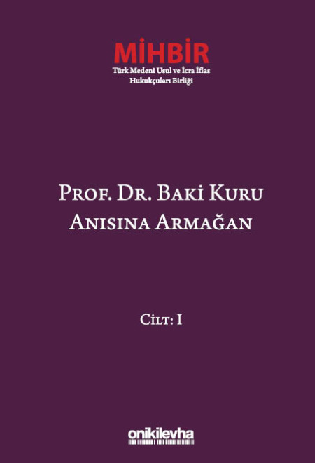 Kitap Kapağı  Prof. Dr. Baki Kuru Anısına Armağan (4 Cilt)