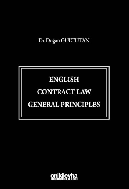Kitap Kapağı  English Contract Law General Principles