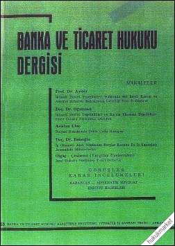 İktisadi Devlet Teşekkülleri Hakkında 440 Sayılı Kanun ve Anonim Şirketler Bakımından Getirdiği Yeni Problemler
