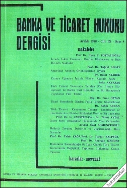 Amerikan Anonim Ortaklıklarının İçyüzü
