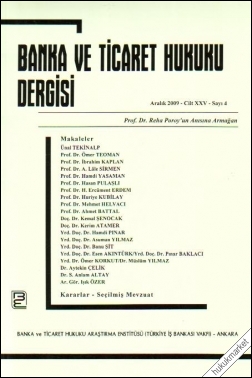 Türk Ticaret Kanunu Tasarısı'nda Hakimin Genişleyen Rolü
