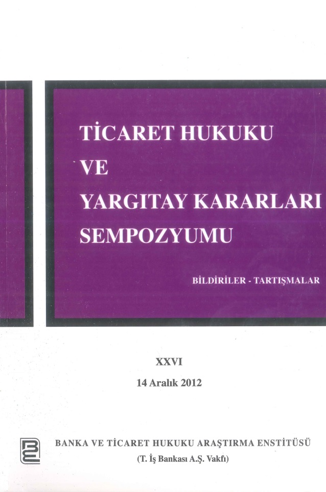 Yabancı Hakem Kararlarının Tenfizinde Yazlılık Koşulu Yabancı Hakem Kararlarının Tenfizinde Yazlılık Koşulu