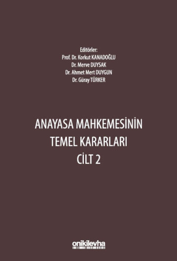 Esas Teşkilat Hukukuna İlişkin Anayasa Mahkemesi Kararları Türk Anayasa Mahkemesinin Anayasa Değişikliklerinin Anayasaya Uygunluğu Denetimi Yetkisine Dair İçtihadının Serencamı (E. 1970/1, K. 1970/31, 16.06.1970 –E. 2016/54, K. 2016/117, 03.06.2016)
